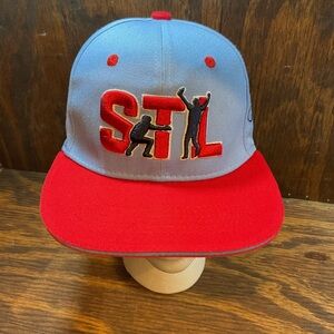 StL Cardinals Victory Blue Yadier Molina Wainwright Hat SGA 8/26/2022 Stick Up